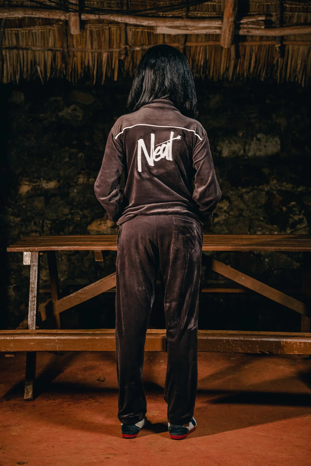 Soft Hours Track Suit - Back View